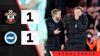 90SECOND HIGHLIGHTS Southampton 11 Brighton  Premier League [upl. by Mab]