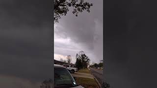 Huge tornadic storm rolling into Arkansas [upl. by Elram]