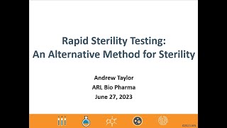 Rapid Sterility Testing An Alternative Microbiological Method [upl. by Milak506]