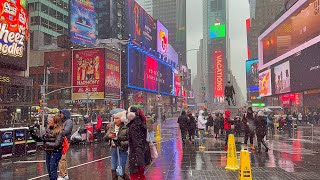 New York City LIVE Snow Walk in Manhattan January 19 2024 [upl. by Fogg]