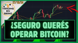 🕊️ PAZ EN BITCOIN PERO PUEDE SER UNA SEMANA MOVIDA [upl. by Hali]