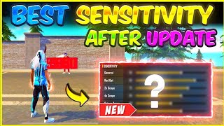 OB44 AFTER UPDATE NEW SENSITIVITY SETTING IN FREE FIRE  AUTO HEADSHOT SETTING FREE FIRE [upl. by Eduino]