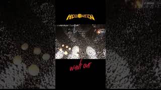 HELLOWEEN  I WANT OUT  INTRO shorts rock helloween [upl. by Llenyt]