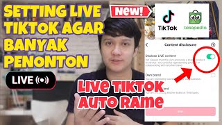 CARA LIVE DI TIKTOK AGAR BANYAK PENONTON SETTING INI BIAR LIVE KAMU BANYAK YANG NONTON TERBARU 2024 [upl. by Dauf]