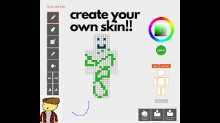 How to create and download your own Minecraft skin  skindex tutorial [upl. by Archangel773]