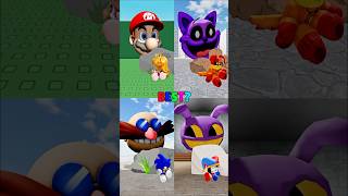 Haunted by Big Head digitalcircus mario smilingcritters sonic catnap [upl. by Weiman]