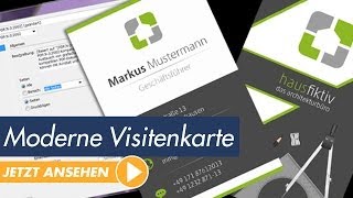 InDesign Tutorial Visitenkarten gestalten und in Druck geben [upl. by Melisenda]