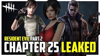 CHAPTER 25 COMPLETELY LEAKED NEW RESIDENT EVIL CHAPTER Chapter 26 Leak  Dead by Daylight [upl. by Adym515]