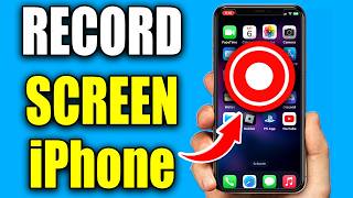 How To Record Your iPhone Screen  Easy Guide [upl. by Meehaf]