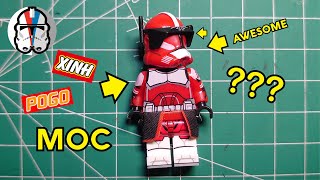 Final MOC Clone Commander FOX Phase 2  Custom Lego Clone Wars minifigures starwars clones [upl. by Aikrehs]