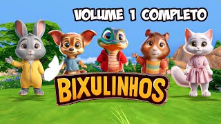 Bixulinhos Volume 1 Completo  Vídeos Infantis Educativos [upl. by Gine228]