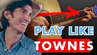 Pancho amp Lefty Play it Like Townes Van Zandt Guitar Tutorial [upl. by Ainimre]