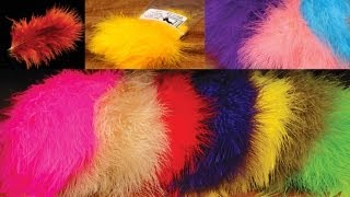 Understanding Fly Tying Marabou Feathers  Woolly Bugger Blood Quill and Extra Select [upl. by Airotkiv205]