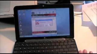 HP Mini Netbook Verizon Wireless [upl. by Euphemie23]