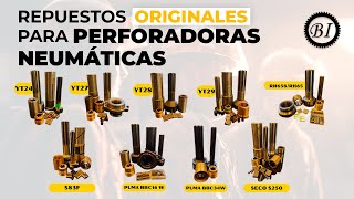 REPUESTOS ORIGINALES PARA PERFORADORAS NEUMÁTICAS  BAHAMONDE INGENIEROS [upl. by Eugatnom541]