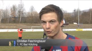 Wichtiger Sieg  1 FC Bad Kötzting punktet im Abstiegskampf [upl. by Yhotmit]