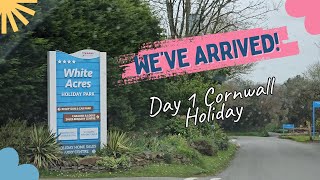 Parkdean White Acres Cornwall Holiday Day 1 [upl. by Suivatna]