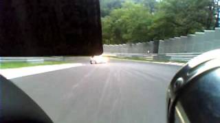 Kawasaki ZX14 ZZR 1400 Nordschleife Nürburgring Suspension Test [upl. by Meeharbi]