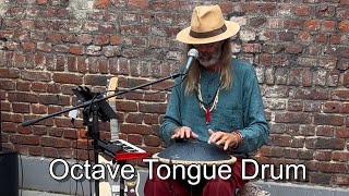 Octave Tongue Drum with looper [upl. by Lamonica995]