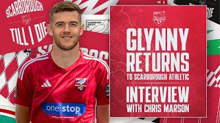 Kieran Glynn Returns to Scarborough Athletic Exclusive Interview [upl. by Primrosa]