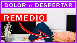 Dolor al Despertar  REALIZA esto [upl. by Aihsit298]