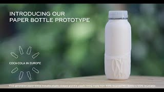 Introducing our first Paper Bottle Prototype [upl. by Onimixam166]