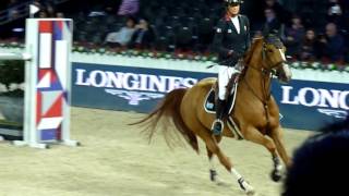 Pénélope Leprevost Flora de Mariposa Longines Masters 2015 [upl. by Htrowslle89]