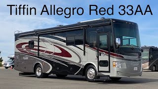 Tiffin Allegro Red 33AA [upl. by Anul476]