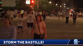 Thousands are Storming the Bastille in downtown Milwaukee [upl. by Auohc]