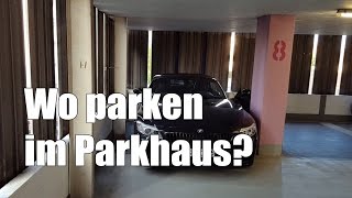 Wo parken im Parkhaus und auf Parkplätzen  Auto Dellen und Kratzer vermeiden [upl. by Enitsud]