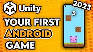 Build A Complete Android Game Today  Unity Android Tutorial 2023 [upl. by Negaet]