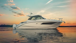 Just Arrived New 2023 Sea Ray 320 Sundancer Outboard at MarineMax Pompano Beach [upl. by Monarski]