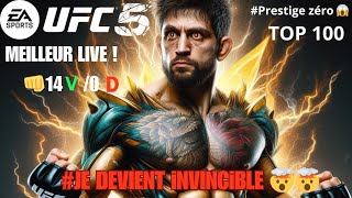 UFC 5 Fr  UNE SERIE INCROYABLE 🤯INVAINCU 14 V0DTOP MONDIAL [upl. by Anneg]