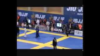 European BJJ Open 2014 Caio Terra vs Koji Shibamoto [upl. by Harias573]