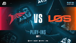 Talon Esports vs LOS  Atlanta Major  Playins Day 1 [upl. by Eelyme]