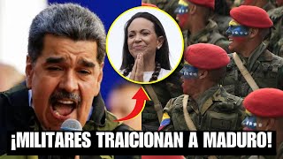 🔴GENERALES VENEZOLANOS TRAICIONAN a Maduro en MARCHAS MASIVAS ESTÁN con María Corina Machado [upl. by Alsworth11]