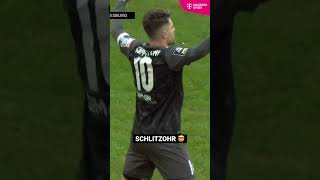 Irrer StoppelkampFreistoß im Derby 🤯 shorts [upl. by Doniv]