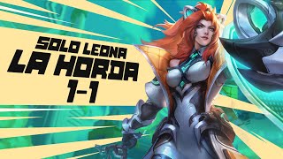 Escuadrón Animalia 🐯 Leona Solo en La Horda  Distrito de Almacenes Modo Historia 11 3 [upl. by Yrram947]