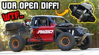 TRAXXAS UDR  OPEN DIFF MODSERIOUSLY Plus GPM Parts [upl. by Atsev]