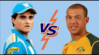 Sourav Ganguly vs Andrew Symonds [upl. by Reinhard]