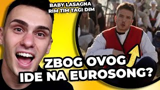 Reakcija na Baby Lasagna  Rim Tim Tagi Dim Imamo pobjednika [upl. by Anihpled]