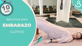 🤰🍑 EJERCICIOS de GLÚTEO para EMBARAZO  Baby Suite Fitness [upl. by Drobman]