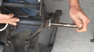 Virago Rusted Swing Arm Bolt Removal  WHY WONT YOU JUST COME OUT [upl. by Hudgens]