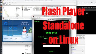 Run Flash Player games and apps on Linux tutorial for beginners  October 2022  a11b2c4b [upl. by Annauqaj787]