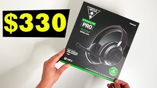 Turtle Beach Stealth Pro Wireless Gaming Headset  Unboxing [upl. by Ycnahc927]