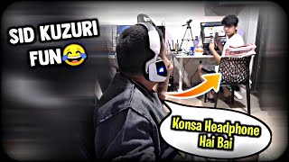 Sid Kuzuri Fun  Which Headphones are used in S8UL House [upl. by Ariat]