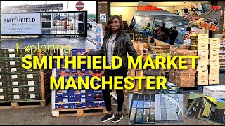 Exploring Manchester SmithField Market l A Break From Healthy Cooking l Best Food Market in UK [upl. by Kone]