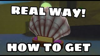 how to get the bloxburg seashell trophy THE REAL WAY [upl. by Libbey726]