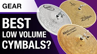 Low Volume Cymbal Comparison  Sabian Zildjian Millenium  Whats your favorite  Gear Check [upl. by Aramot]