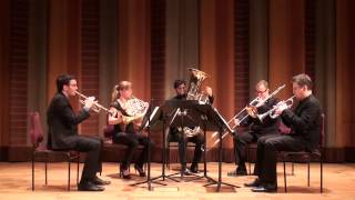 Anders Hillborg Brass Quintet  Stockholm Chamber Brass [upl. by Ahsiadal736]